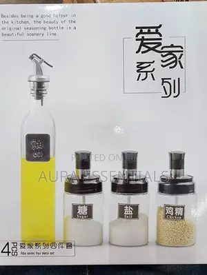 4 in 1 Canisters Kitchen Jars