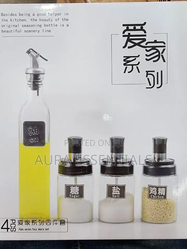 4 in 1 Canisters Kitchen Jars