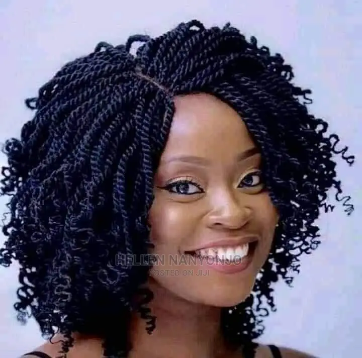 Curly and Bob Twists Hair Wigs
