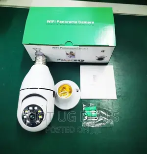 1080p Wireles 360° Auto Tracking Panoramic Camera Light Bulb