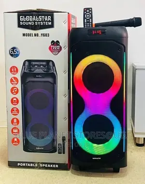 GLOBALSTAR Portable Speakers With Microphone \\ 100w \\ Y603