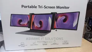 Portable Tri-Screen Monitor 12inch