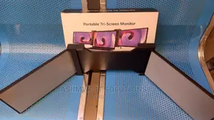 Portable Tri-Screen Monitor 12inch