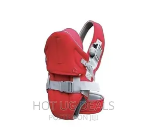 New Comfortable Baby Carrier With a Hood - Red