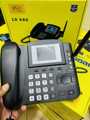 Wholesale SQ LS-980 Dual Sim GSM Landline Desktop Phone