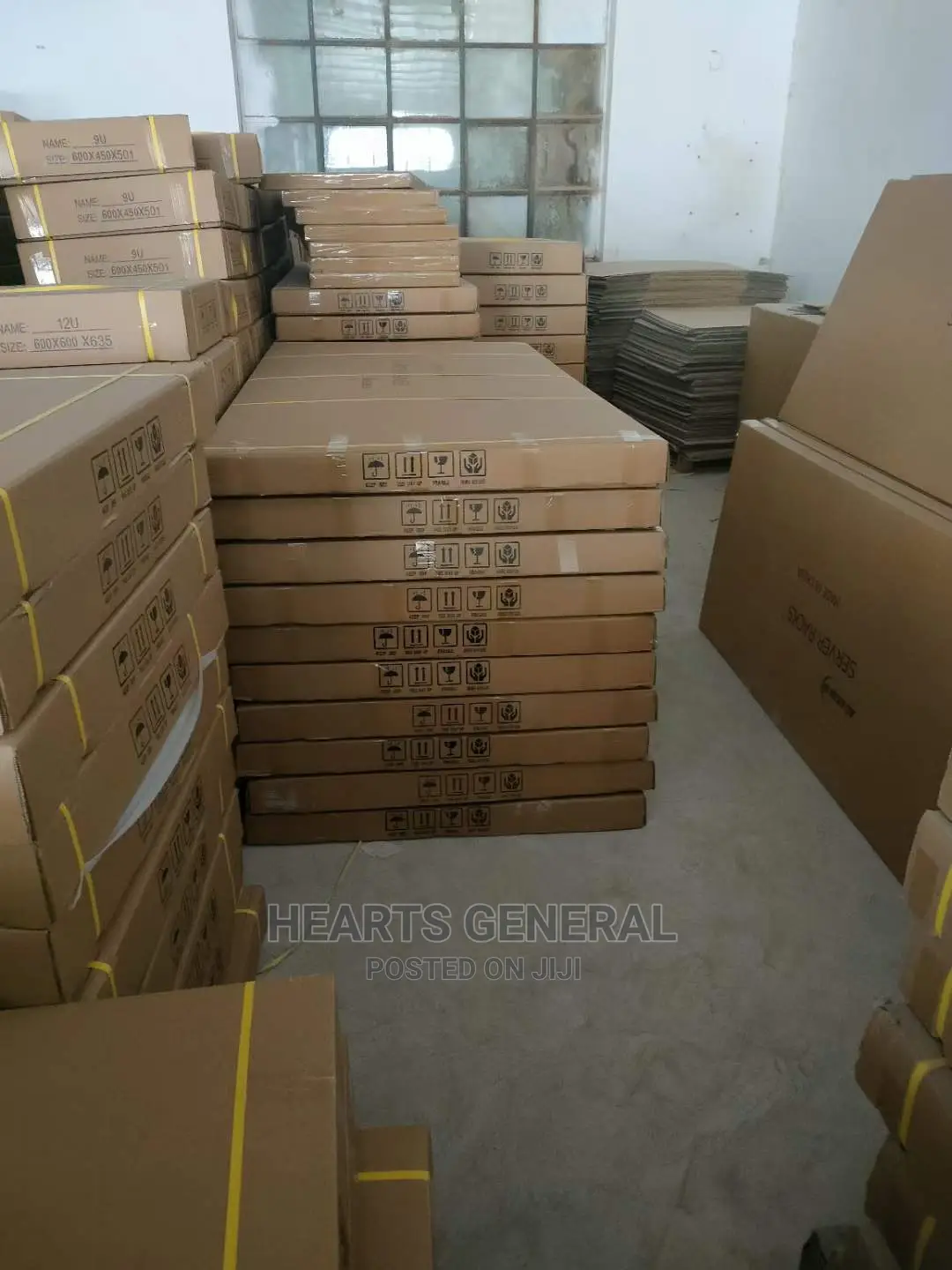 9u Rack Cabinet 600x600x500mm