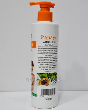 Original Dr Davey Papaya Skin Whitening Body Lotion