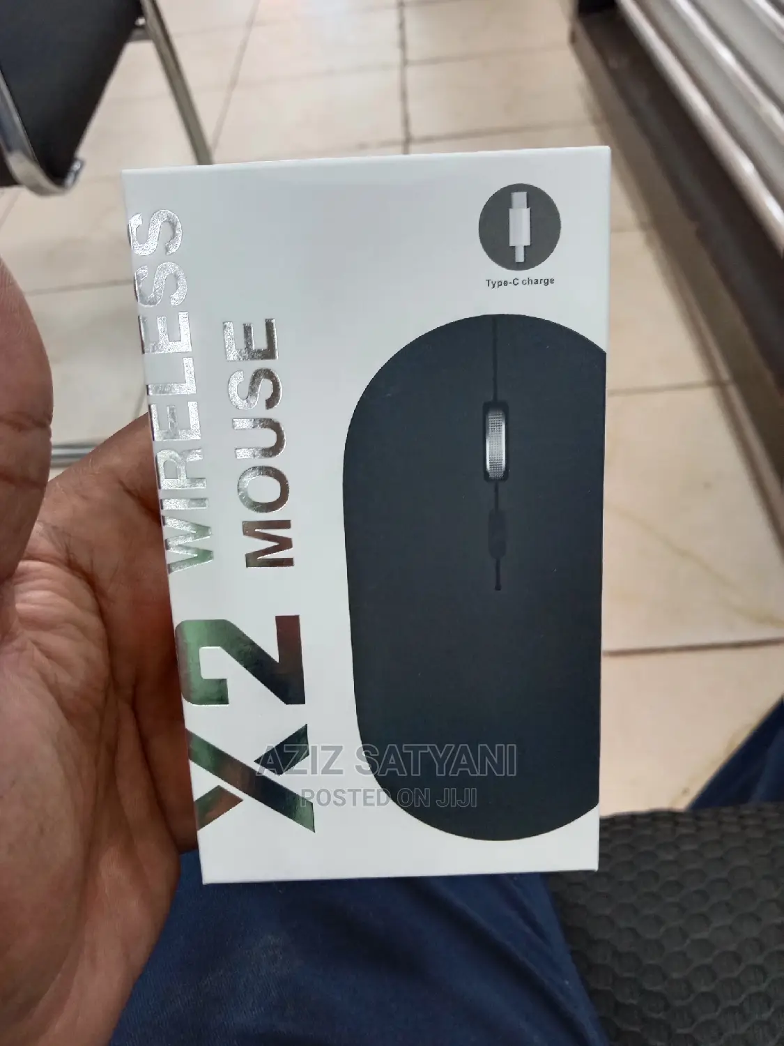 X2 Wireless Rechargeable Mouse Type C Support