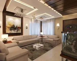 Wooden Gypsums Ceiling