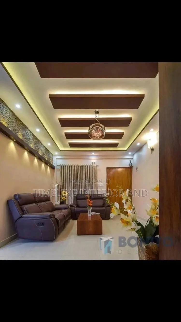 Wooden Gypsums Ceiling