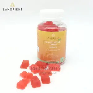 Glutathione, Collagen Gummies for Skin Lightening Glow 60pcs
