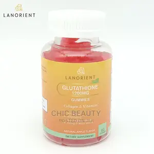 Glutathione, Collagen Gummies for Skin Lightening Glow 60pcs