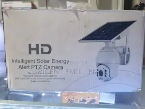 Alert PTZ Camera With Solar Energy