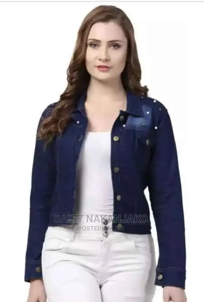Ladies Simple Jean Jacket