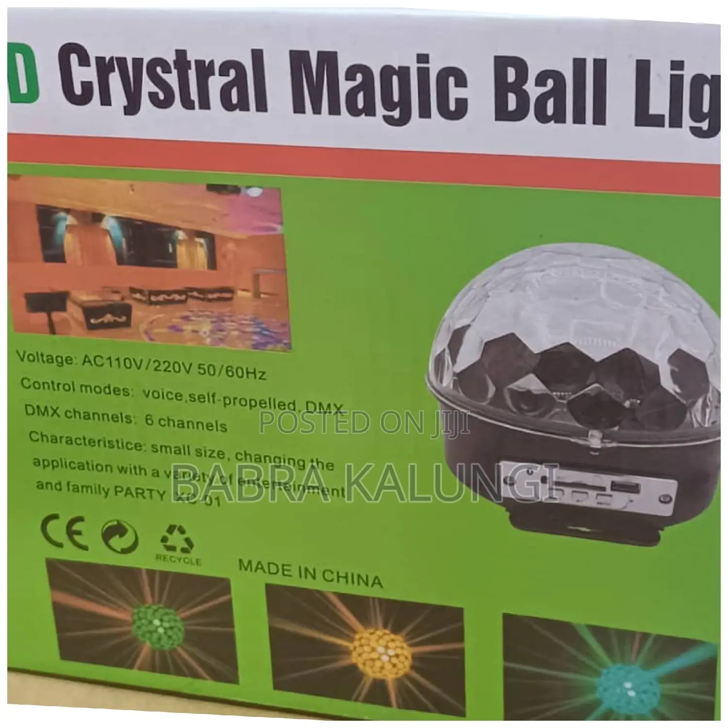 Led Magic Ball Light