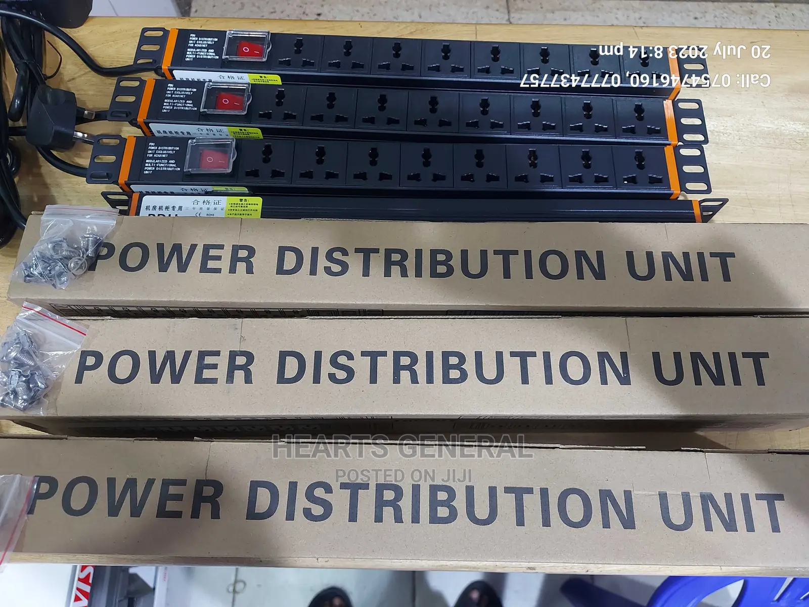 Heavy Duty Power Distribution Unit (Pdu) 8 Way