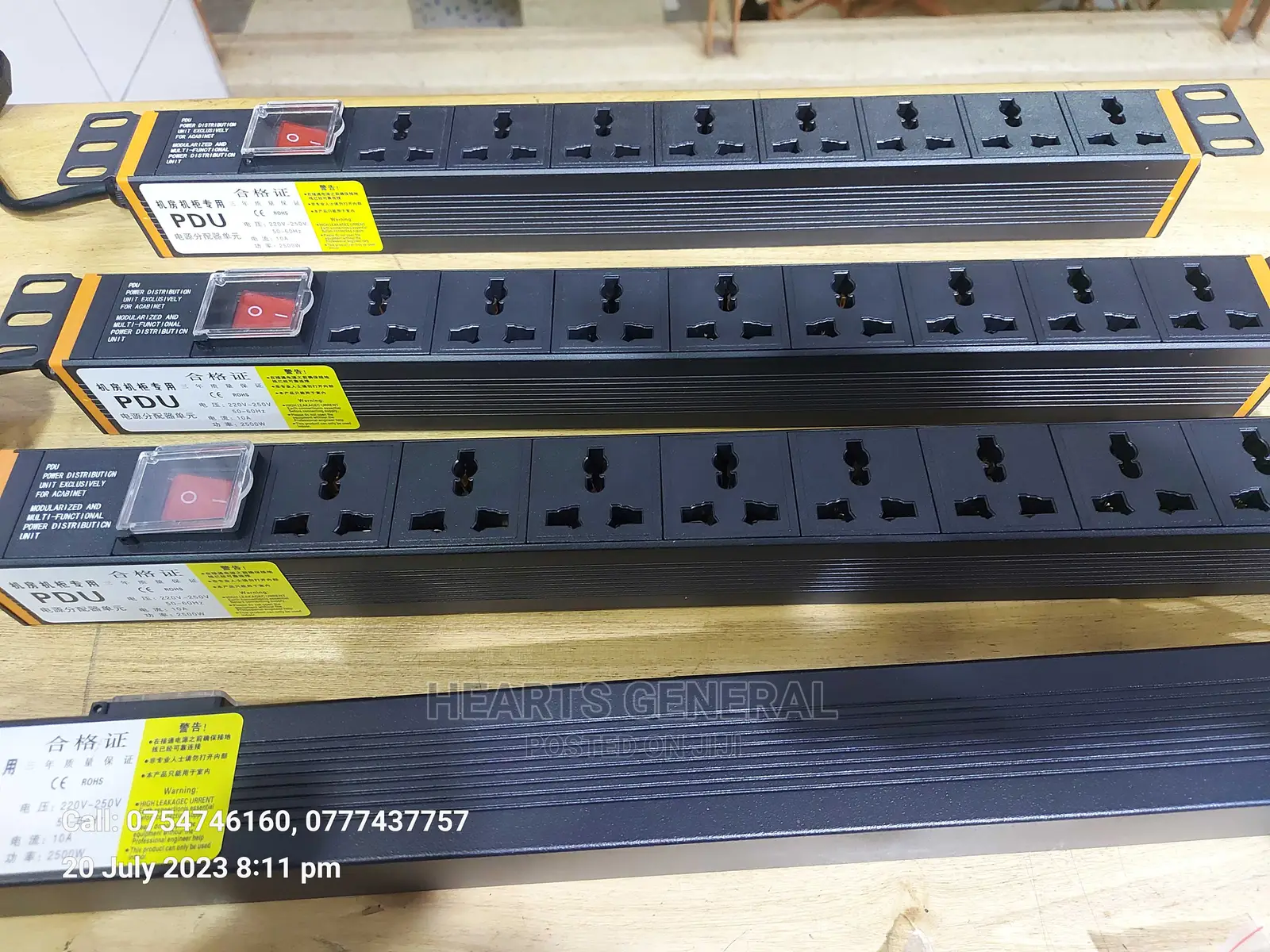 Heavy Duty Power Distribution Unit (Pdu) 8 Way