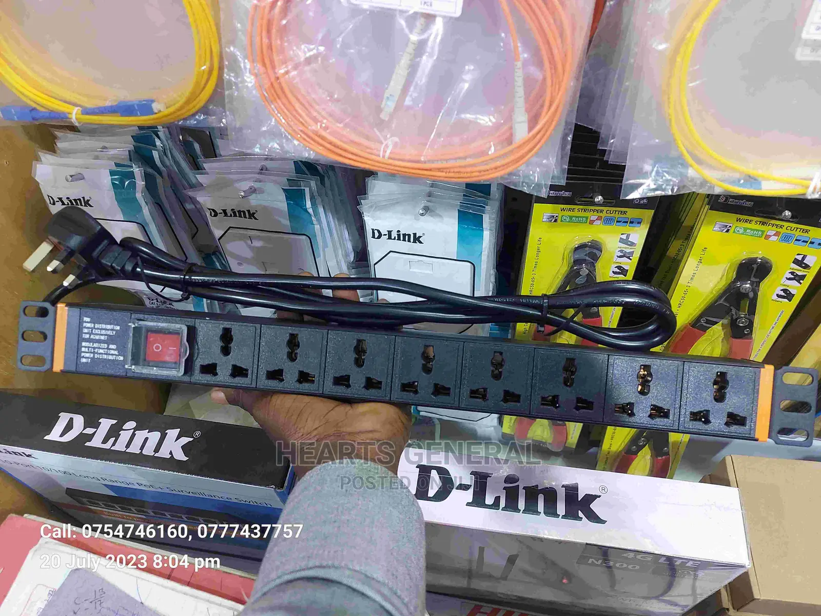 Heavy Duty Power Distribution Unit (Pdu) 8 Way