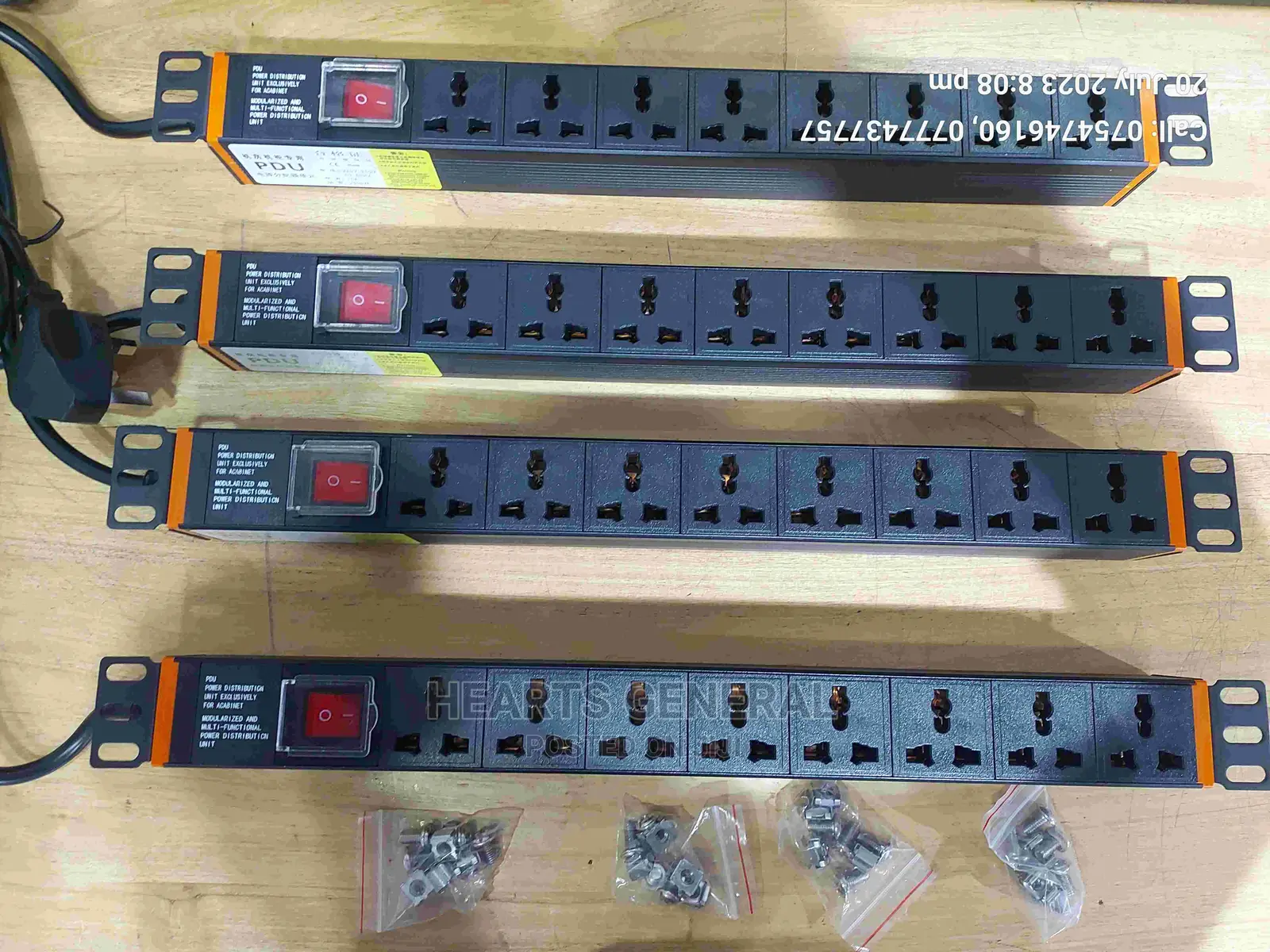 Heavy Duty Power Distribution Unit (Pdu) 8 Way