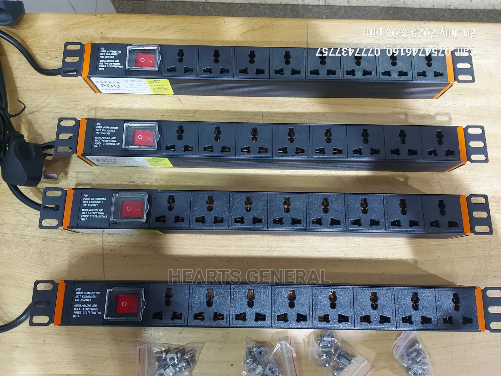 Heavy Duty Power Distribution Unit (Pdu) 8 Way