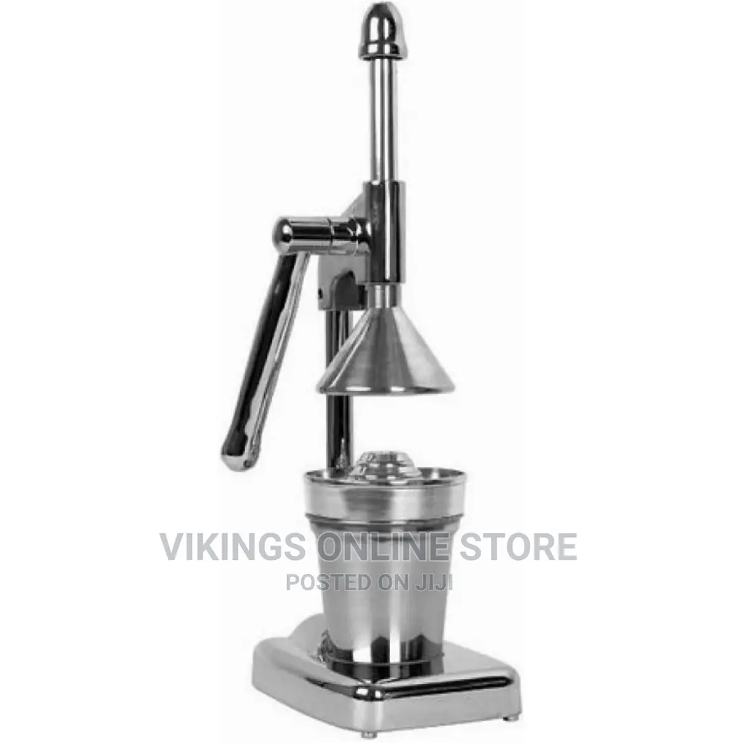 Stainless Steel Manual Lever Fruit Press Orange Juicer
