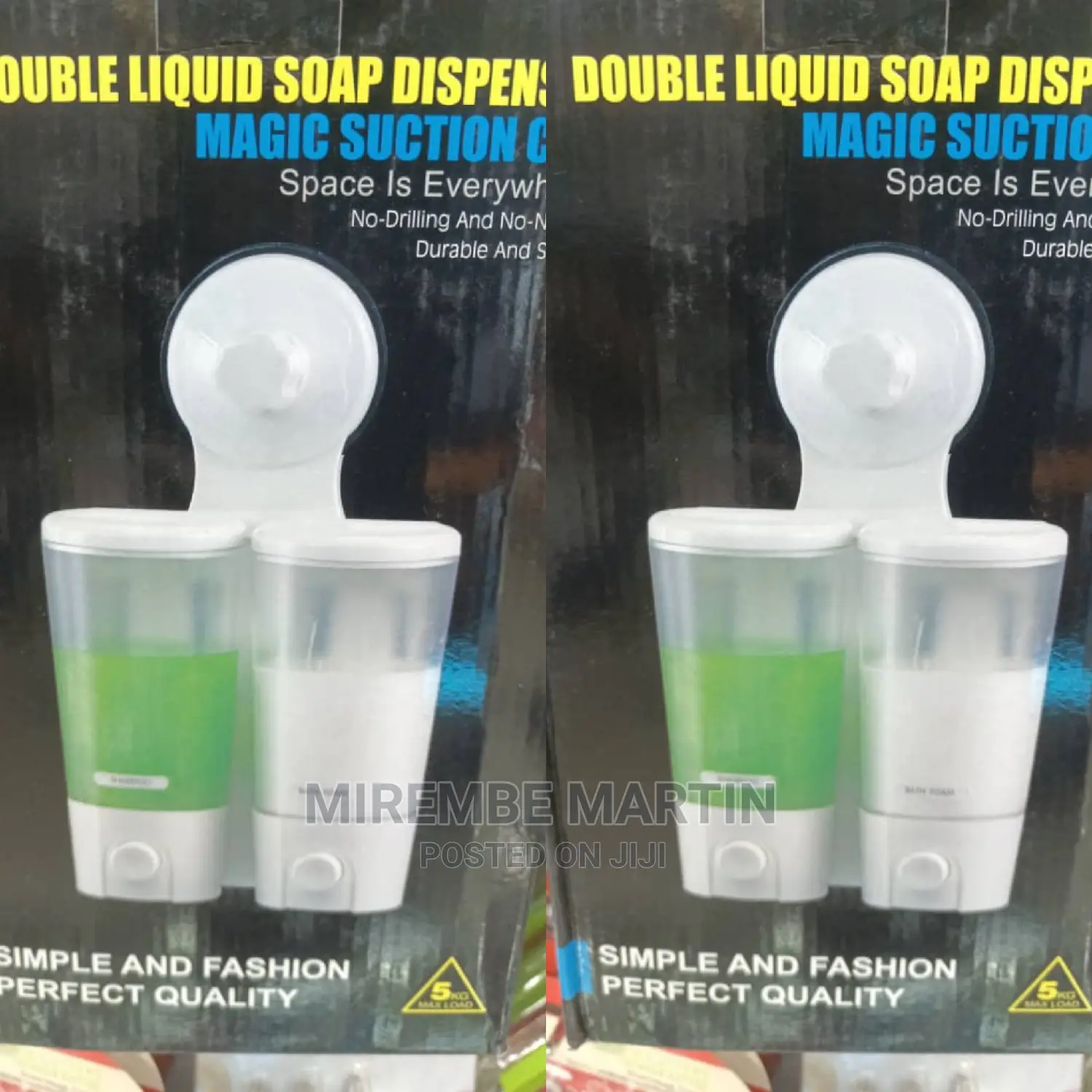 Wall Double Soap Dispenser