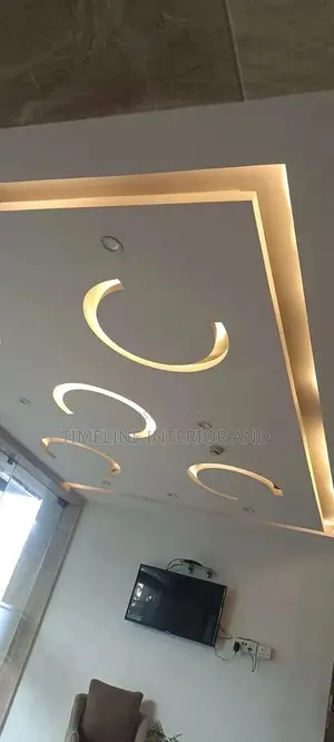 PVC and Gypsum Ceiling