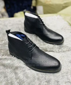 Original Black Clarks Ankle Boots