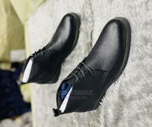 Original Black Clarks Ankle Boots