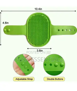 Soft Rubber Pet Grooming Bath Brush