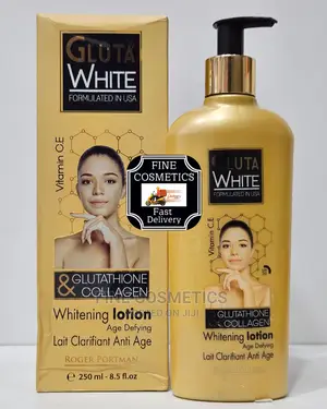 GLUTA WHITE Lotion Glutathione And Collagen Whitening Lotion