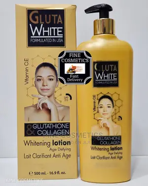 Gluta White USA Glutathione + Collagen Whitening Lotion Big