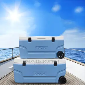 ECOOLER 120liters Quart Cooler Box With Wheels and Handle
