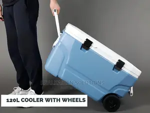 ECOOLER 120liters Quart Cooler Box With Wheels and Handle