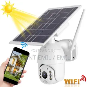 Alert PTZ Camera With Solar Energy