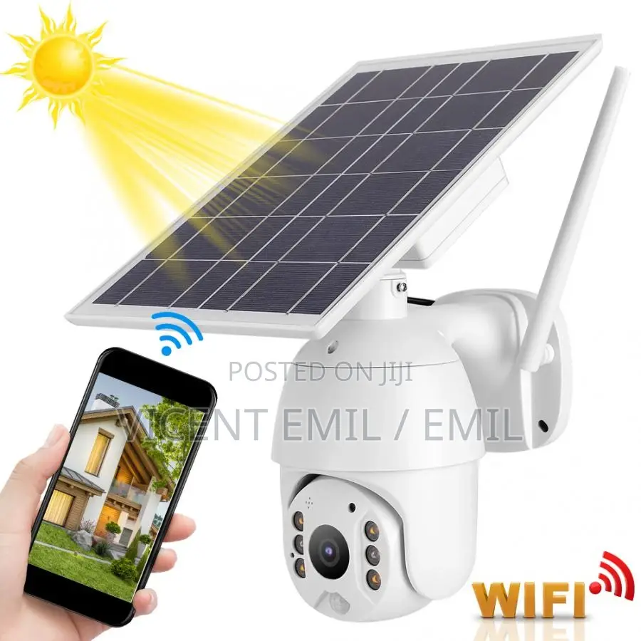 Alert PTZ Camera With Solar Energy