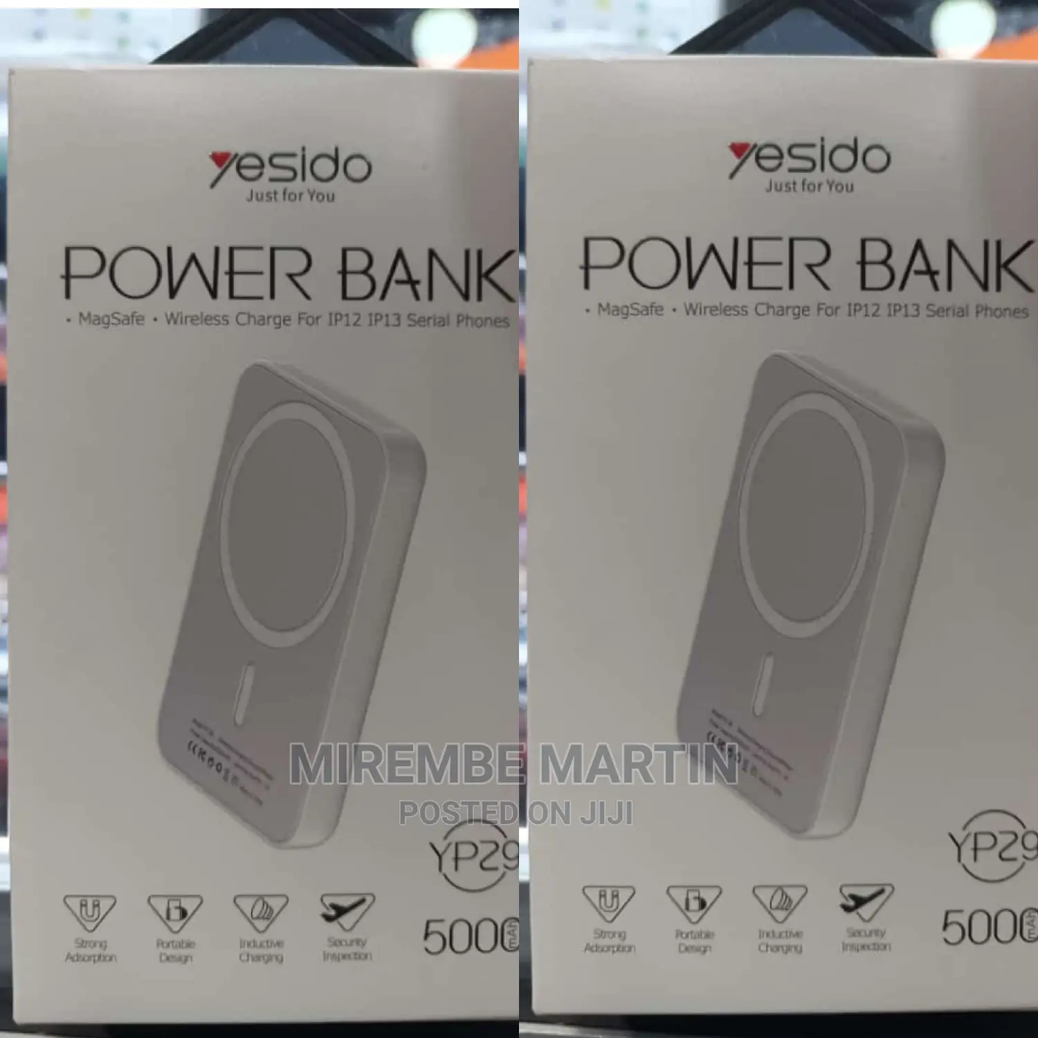 iPhone Battery Pack in White