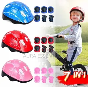 Kids Protective Set, Helmet, Kneel Pads