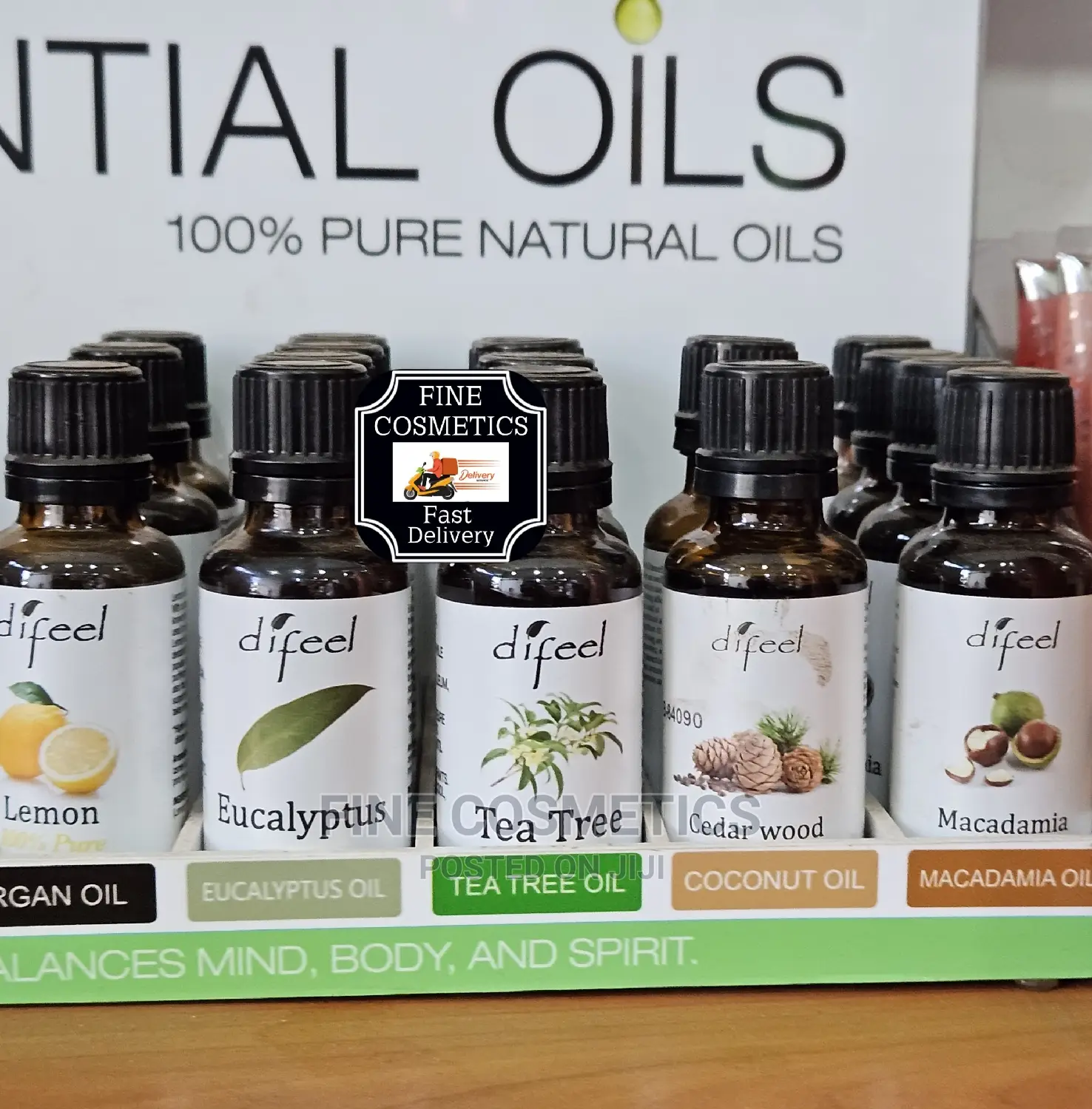 1pc Difeel 100% Pure Natural Essential Oils Big Size 30ml