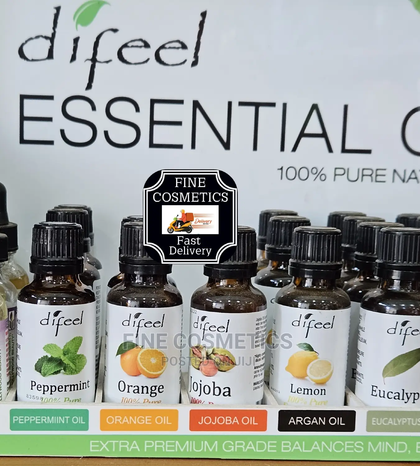 1pc Difeel 100% Pure Natural Essential Oils Big Size 30ml