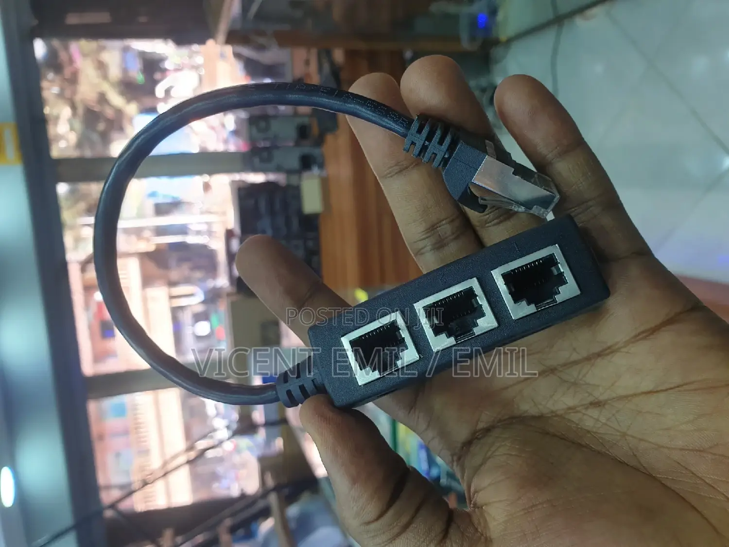 RJ45 Splitter 4 Ways