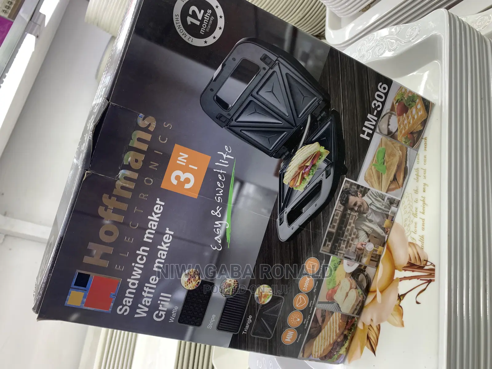 3 in 1 Sand Wich, Waffle Grill Maker