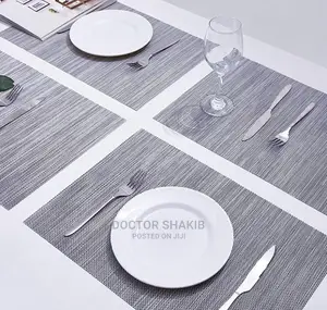 6pcs Plain Colours Table Mats