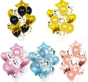 14pcs Foil Balloons for Baby Showers, Birthdays, Etc