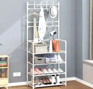 Metallic Shoe Rack
