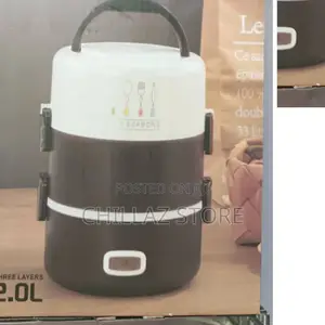 3 Layers Portable Electric Lunch Box.