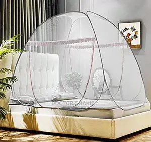 Folding Self-Standing Mosquito Net Bed Canopy