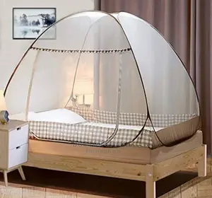 Folding Self-Standing Mosquito Net Bed Canopy