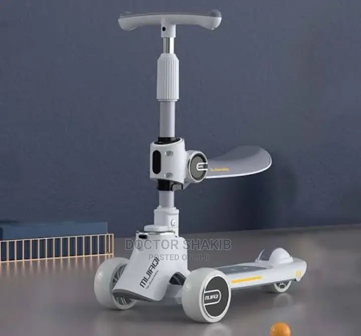3 in 1 Kids Foldable Scooter With Seat