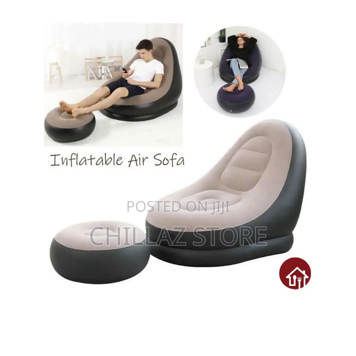 Inflatable Air Sofa.